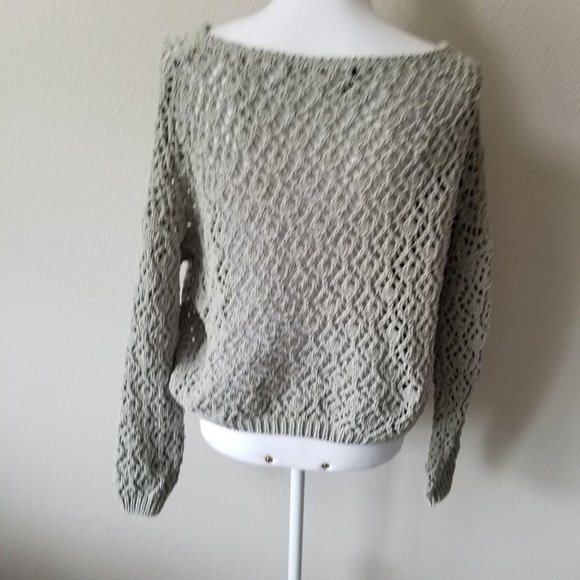 Moon & Madison Chunky Greenish Knit Sweater - Picture 4 of 4